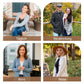Lässige Damen-Strickjacke für Herbst mit langen Ärmeln, Knopfleiste und offenem Vorderteil