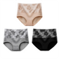 Hygroskopische, antibakterielle Baumwoll-Bikinihose mit hohem Taille, die den Bauch schlank wirkt