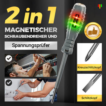 🔥Magnetischer Schraubendreher & Prüfstift 2-in-1