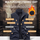 ⏰Zeitlich begrenzter Verkauf – 49 % RABATT🔥🧥 Herren Oversized Ärmellose Westenjacke mit Taschen