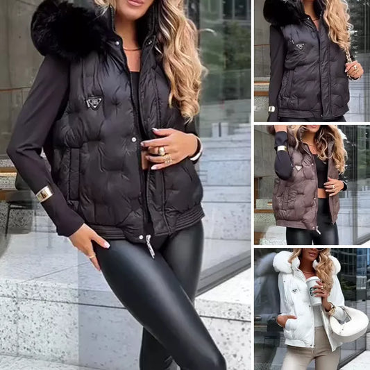 ❄️Damen Freizeit-Weste: Leichtdaunen-Füllung, Warm & Trendy für Freizeittage