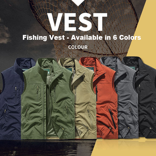 ⏰Zeitlich begrenzter Verkauf – 49 % RABATT🔥🧥 Herren Oversized Ärmellose Westenjacke mit Taschen
