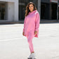 Stilvolles Hoodie- und Hosenset für Damen