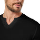 ✨Ripp-Langarmshirt mit V-Ausschnitt: Perfekt für Fitness & Alltag – Bequem & Stylish