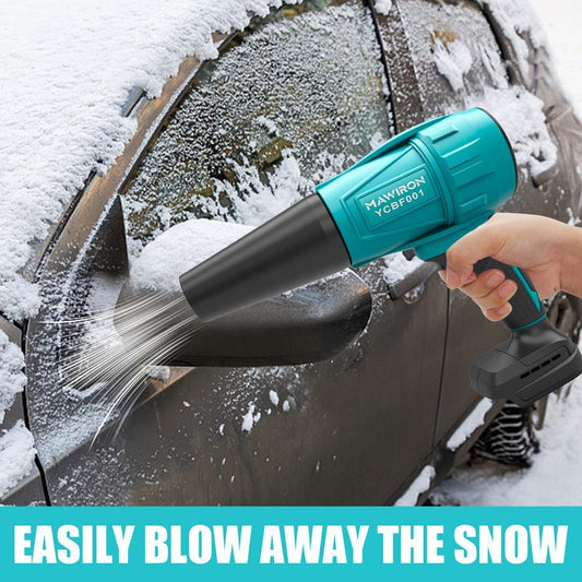 Akku Gebläse 50.000 U/min Kabellos - Leicht (0,8kg) - Inkl. 2x 5500mAh Akkus & Ladegerät - Kompatibel mit Makita 18V - Ideal für Auto, PC Reinigung, Schnee & Herbstlaub - Perfektes Geschenk