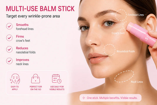 🥳2026 Top! Anti-Falten Kollagenstick | Multi-Effekt-Formel mit Volufiline, NAD für ein jugendliches Aussehen