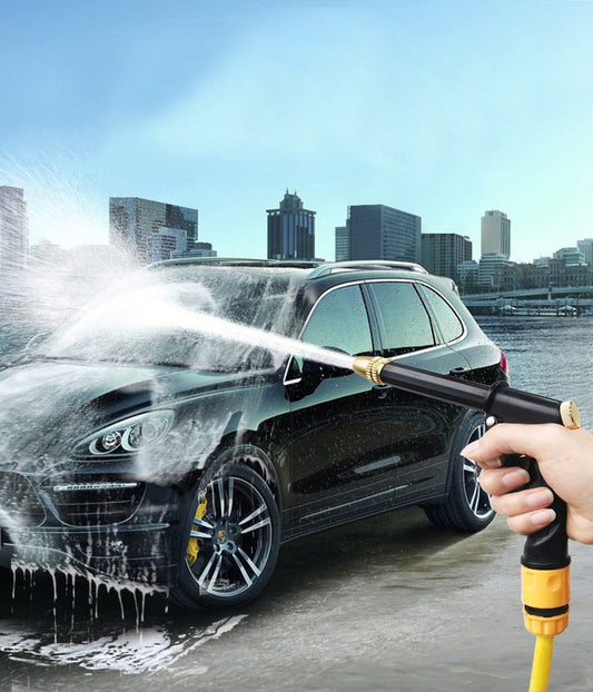 Tragbare Hochdruck-Wasserpistole für einfaches Autowaschen und vielseitiges Bewässern