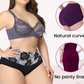 Hygroskopische, antibakterielle Baumwoll-Bikinihose mit hohem Taille, die den Bauch schlank wirkt