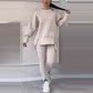 ✨Frauen Sweatshirt-Leggings-Set: Lässig & Bequem, Perfekt für Alltagsrelaxen