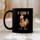 🔥Letzter Tag des Ausverkaufs 50 % Rabatt!!🏆⚡Zeitlich begrenztes Angebot⚡Über 50.000 verkauft! Nur noch begrenzt verfügbar – 💥 F-Caw-F Lustige Tasse in Hühnerform