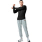 ✨Ripp-Langarmshirt mit V-Ausschnitt: Perfekt für Fitness & Alltag – Bequem & Stylish