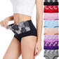 Hygroskopische, antibakterielle Baumwoll-Bikinihose mit hohem Taille, die den Bauch schlank wirkt