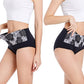 Hygroskopische, antibakterielle Baumwoll-Bikinihose mit hohem Taille, die den Bauch schlank wirkt