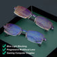 Sapphire High Hardness Anti-Blau Progressive Fern-und Nahbereich Dual-Use Lesebrille