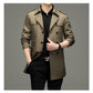 🌟2025 Premium Limited Herren-Trenchcoat: Double-Breasted, Luxus-Material, Exklusiv für Alltag & Feierlichkeiten 💼🎁