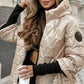 ❄️2025 Winter Neu Verkauf ❄️Damen Baumwolle mit Kapuze Patchwork Jacke