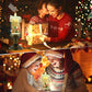 🎅🕯️Weihnachtskerze Nacht Light: Warmes Licht, Festliche Weihnachtsstimmung