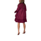 🎅Xmas Sales - 60% OFF🎄Women's Long-Sleeve Round-Neck Dress with Pleated Hem