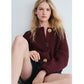 ❄️Winter Specials❄️Women's Fashion Cut-Out Knitted Cardigan