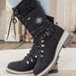 ❄️Winterschlussverkauf 60% RABATT🎁Wasserdichte Knie-Schneestiefel für Damen