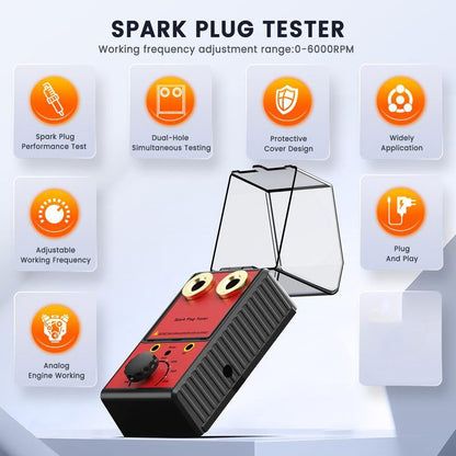 ⚡Nur noch 3 Tage!⚡ Begrenzte Zeit halber Preis - Zündkerzentester mit zwei Testlöchern