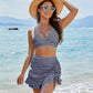 🌸Frühjahr-Sommer-Promotion-Periode! -Dick gestreifter Bikini mit hoher Taille 🌸（52% Rabatt）