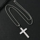 🔥Edelstahl-Kreuz-Anhänger-Halskette für Männer und Frauen