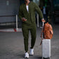 Stylischer Herren-Zweiteiler: Langarm-Jacke & Jogginghose