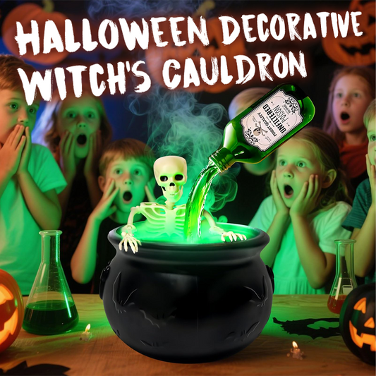 🎃 Halloween Deko Hexenkessel: Spooky Atmosphäre, Easy zu Aufstellen