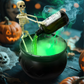 🎃 Halloween Deko Hexenkessel: Spooky Atmosphäre, Easy zu Aufstellen