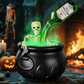 🎃 Halloween Deko Hexenkessel: Spooky Atmosphäre, Easy zu Aufstellen