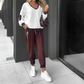 Set aus Kapuzenpullover und Jogginghose im Colorblock-Design