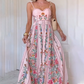 Elegantes, modisch bedrucktes Damenkleid