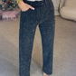 ✨2025 Bestseller - 50% Rabatt✨👗 Gerade Jeans mit Zubehör