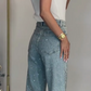 ✨2025 Bestseller - 50% Rabatt✨👗 Gerade Jeans mit Zubehör