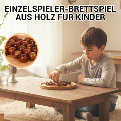 Einzelspieler-Brettspiel aus Holz für Kinder