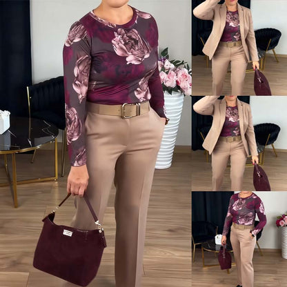 ✨Damen Business-Anzug (vielseitig): Stylisch & passend, Perfekt für Büro-Alltag & formelle Anlässe