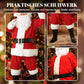 Einfaches Weihnachtsmann-Kostüm-Set