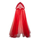 Hexen-Umhang mit Kapuze für Halloween