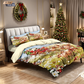 Festive Christmas 3-Piece Duvet Cover Set