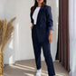 Damen-Zweiteiler: Klassischer Blazer & Hose