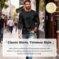 🔥Mega-Black-Friday-Sale🔥Slim-Fit Henley Langarmshirt für Herren