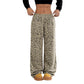 Women's Leopard & Camo Baggy Pants