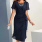 👗 60% RABATT! ✨ Einfarbiges elegantes Kleid – Schmeichelnde Passform, Vielseitiger Stil & Weicher Stoff 💃