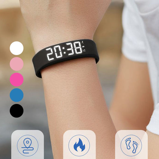 ❄️（Sanftes Wecken, nie mehr verschlafen!）Zomerfresh 50% Korting!⏰Trilalarm Horloge met Stille Wekker – USB Oplaadbare Reminder Armband voor Slaap, Werk en Sport