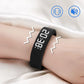 ❄️（Sanftes Wecken, nie mehr verschlafen!）Zomerfresh 50% Korting!⏰Trilalarm Horloge met Stille Wekker – USB Oplaadbare Reminder Armband voor Slaap, Werk en Sport