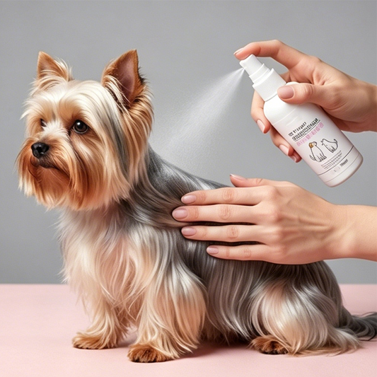 📢📢BUY 1 GET 1 FREE !! ⏰Pet Detangling & Shine Leave-in Conditioner Spray（Gentle formula safe for dogs & cats daily use）