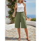 👖 50% OFF NOW! ⏰ Damen-Weitbein-Mittelhosen, fließend leicht und extrem bequem🌸✨Perfekt für Sommer, Büro und Alltag, vielseitig & elegant
