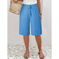 👖 50% OFF NOW! ⏰ Damen-Weitbein-Mittelhosen, fließend leicht und extrem bequem🌸✨Perfekt für Sommer, Büro und Alltag, vielseitig & elegant
