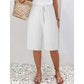 👖 50% OFF NOW! ⏰ Damen-Weitbein-Mittelhosen, fließend leicht und extrem bequem🌸✨Perfekt für Sommer, Büro und Alltag, vielseitig & elegant